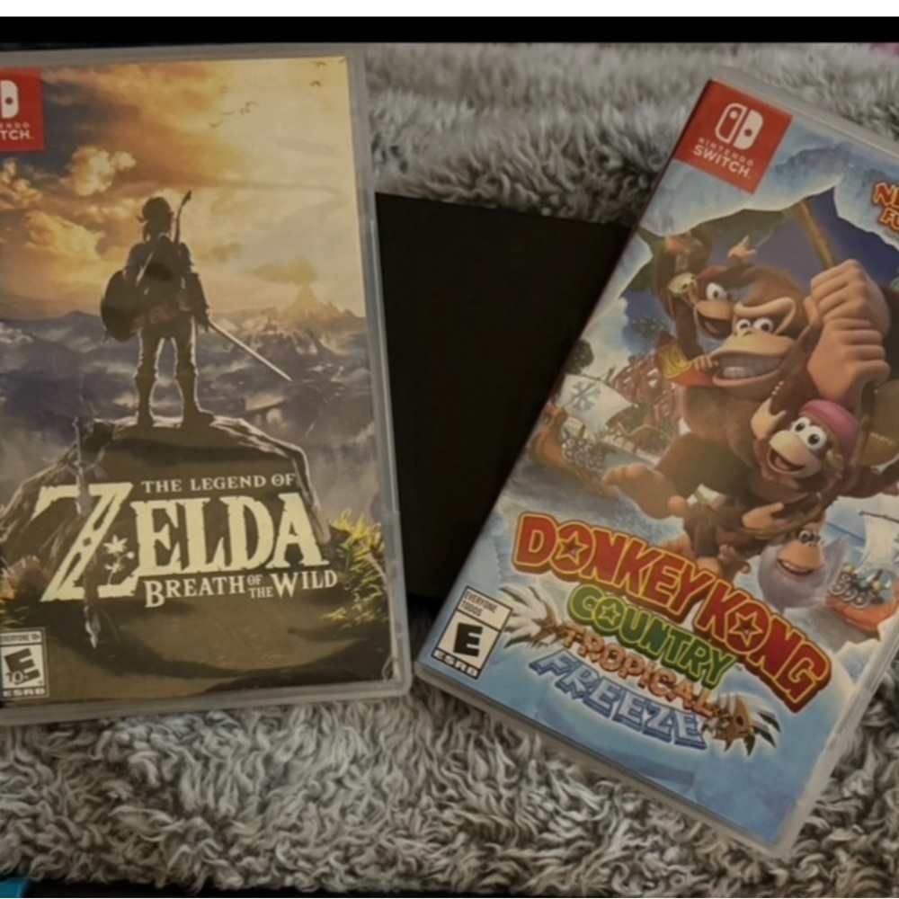 Zelda & donkey Kong for Nintendo switch